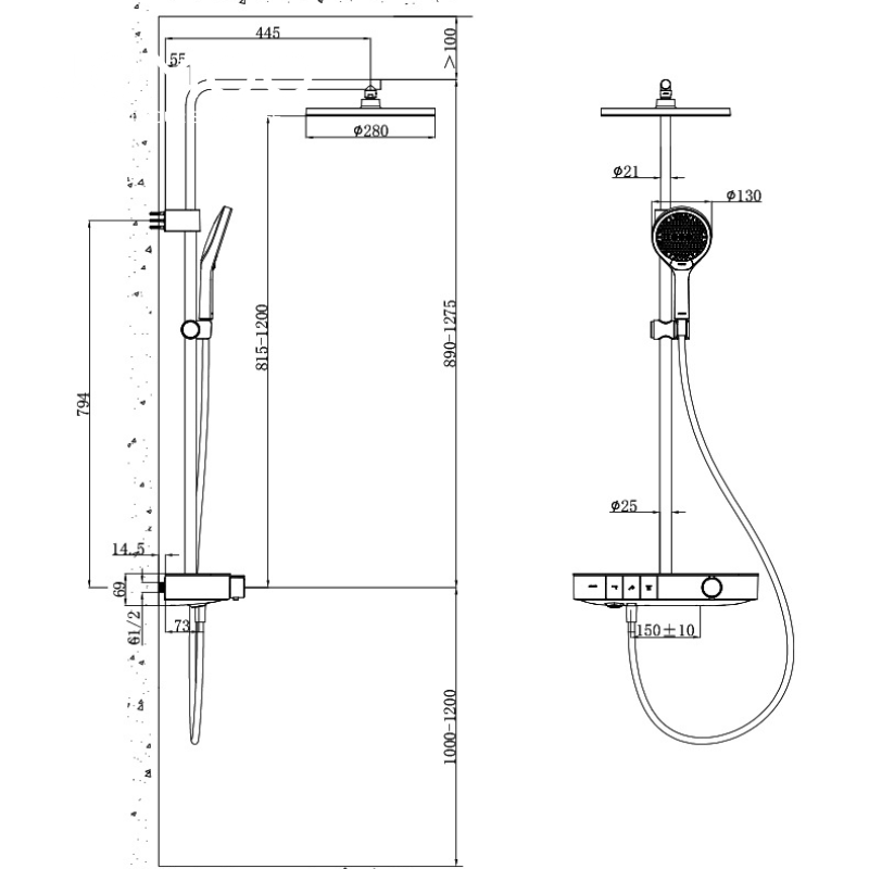 Ảnh sản phẩm 26178-624/1B-1 Sen Cây Bàn Nhiệt Độ JOMOO