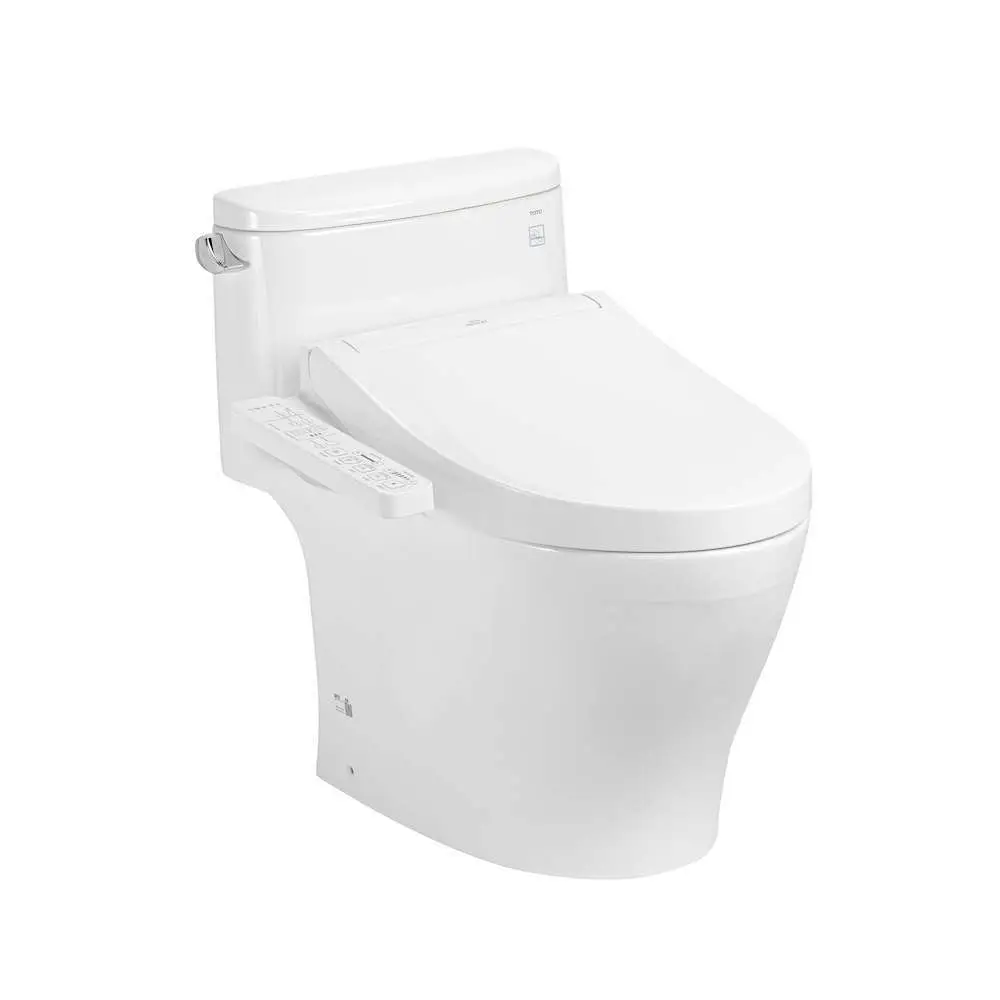 Ảnh sản phẩm MS887CRW17 Bàn cầu một khối kèm nắp rửa điện tử WASHLET dòng C2 TCF23460AAA