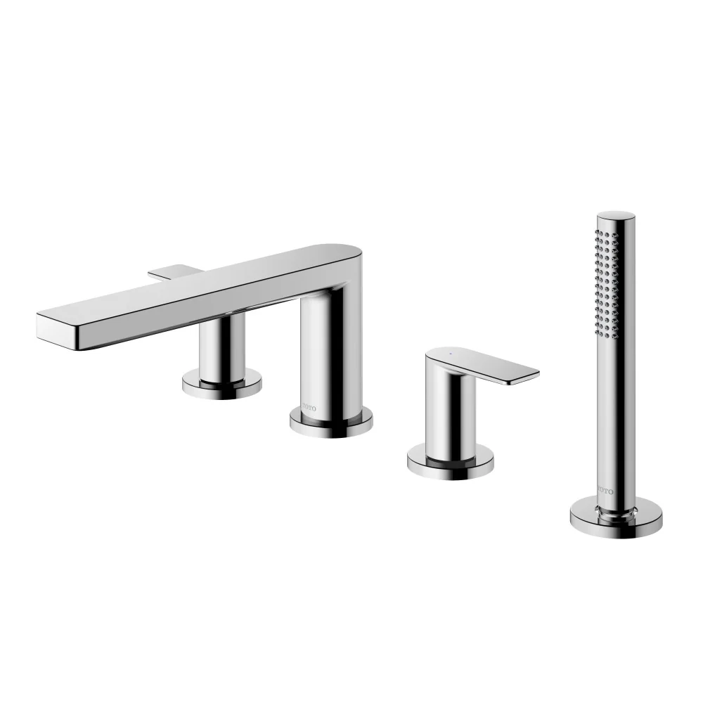 Ảnh sản phẩm TBG13202A Vòi xả bồn tắm nóng lạnh có kèm sen tắm GT (4 lỗ)